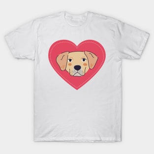 My Labrador is my Valentine T-Shirt